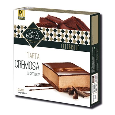 Tarta Cremosa de Chocolate Eceiza Estuche De 550 Gr