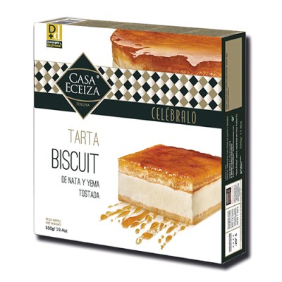 Tarta Biscuit de Nata Eceiza Estuche De 550 Gr