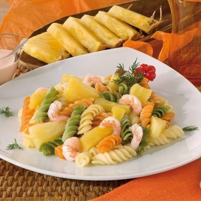 Ensalada De Pasta Con Piña Envase De 1 Kg